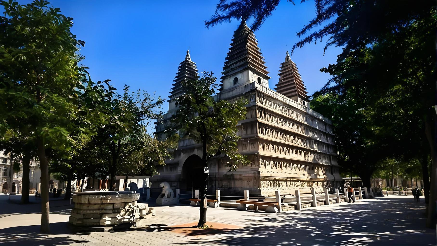Five Pagoda Temple